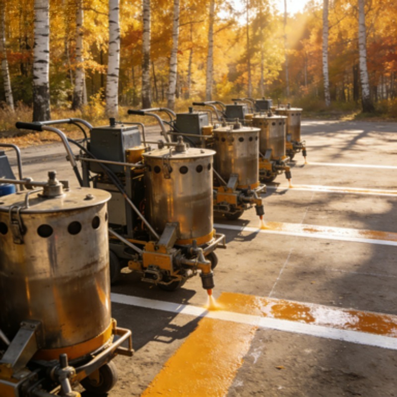 Heavy Equipment Paint - Highway Line Marking Machine, Hand Push