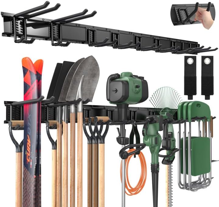 Heavy Equipment Storage - 720lbs Garage Tool Organizer Wall Mount