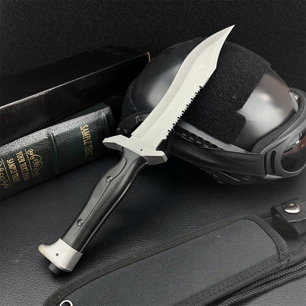 Heavy Equipment Blade - Heavy Duty Outdoor Survival Knife 5Cr13MoV