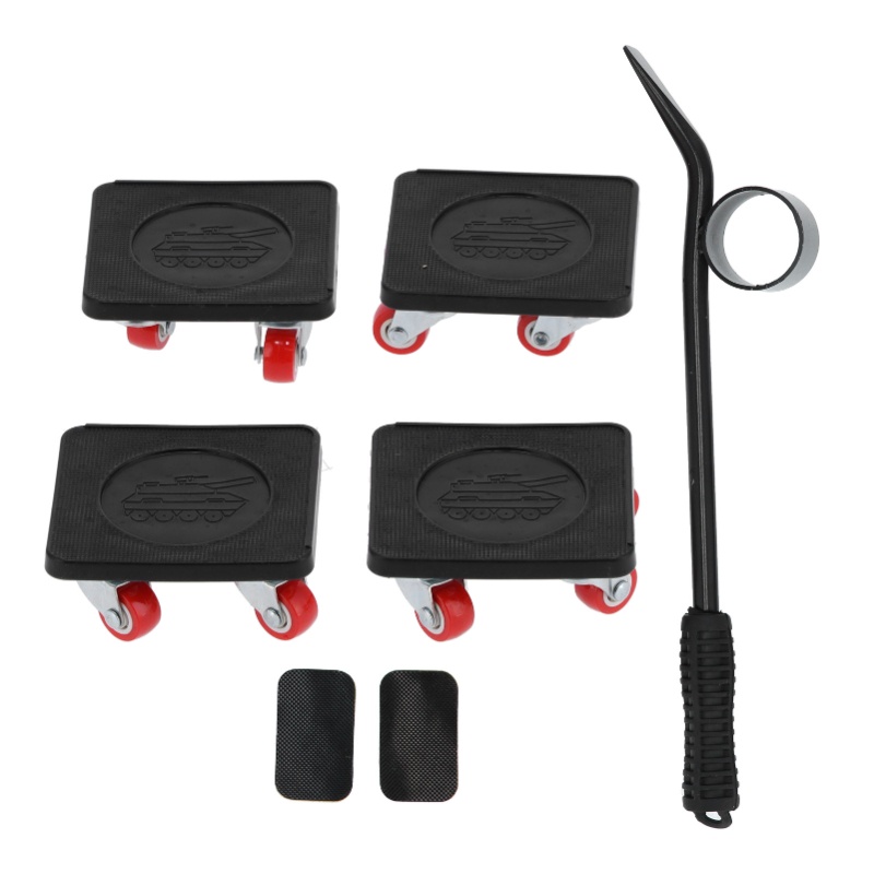Heavy Equipment Rollers - Furniture Lifter Shifter Moving Tool Set