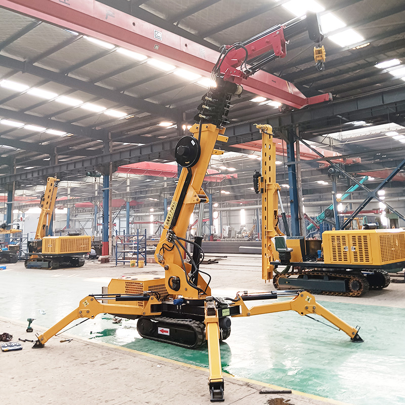 Customized Spider Crawler Cran - مراجعة Compact Crawler Boom Lift وسعره