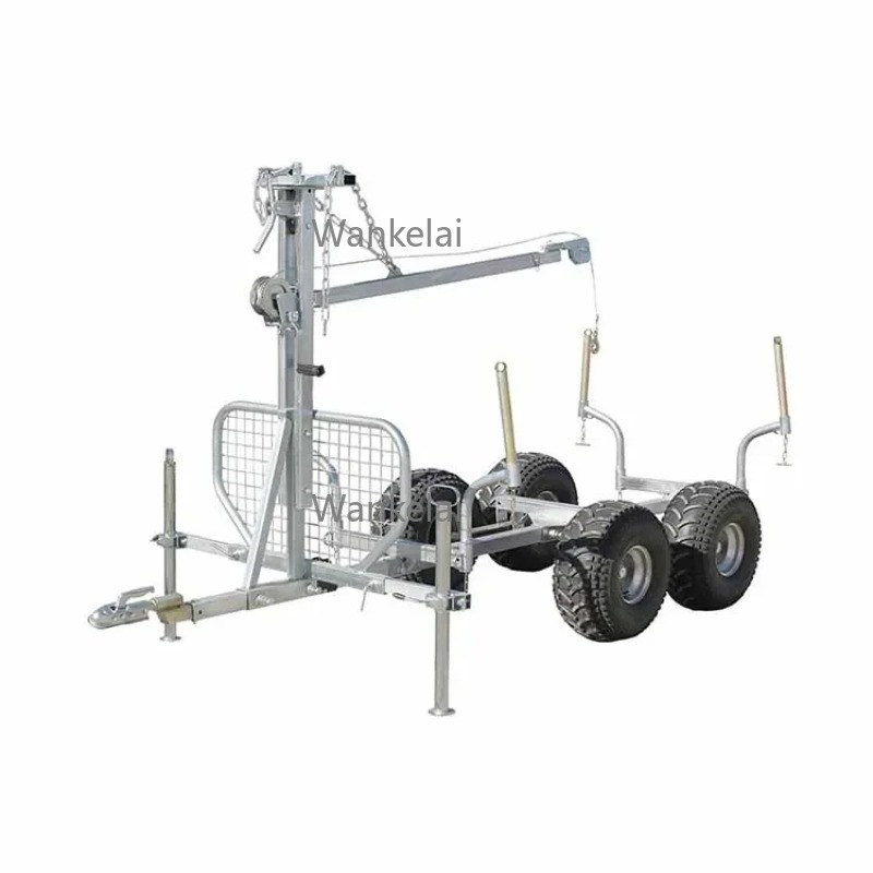 Atv Forestry Trailer Timber Lo - مراجعة Heavy Equipment Transporter وسعره
