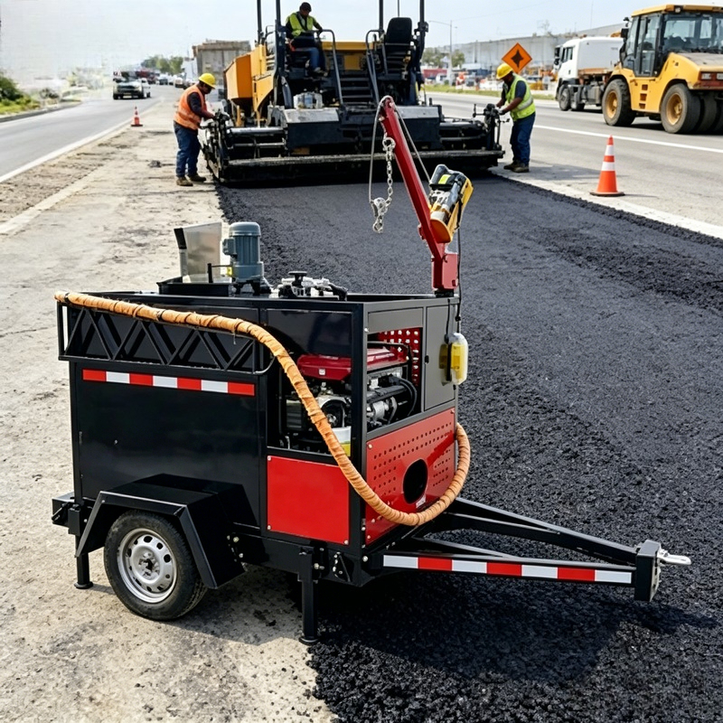 Parking Lot Asphalt Crack Fill - مراجعة Road Crack Sealing Machine وسعره