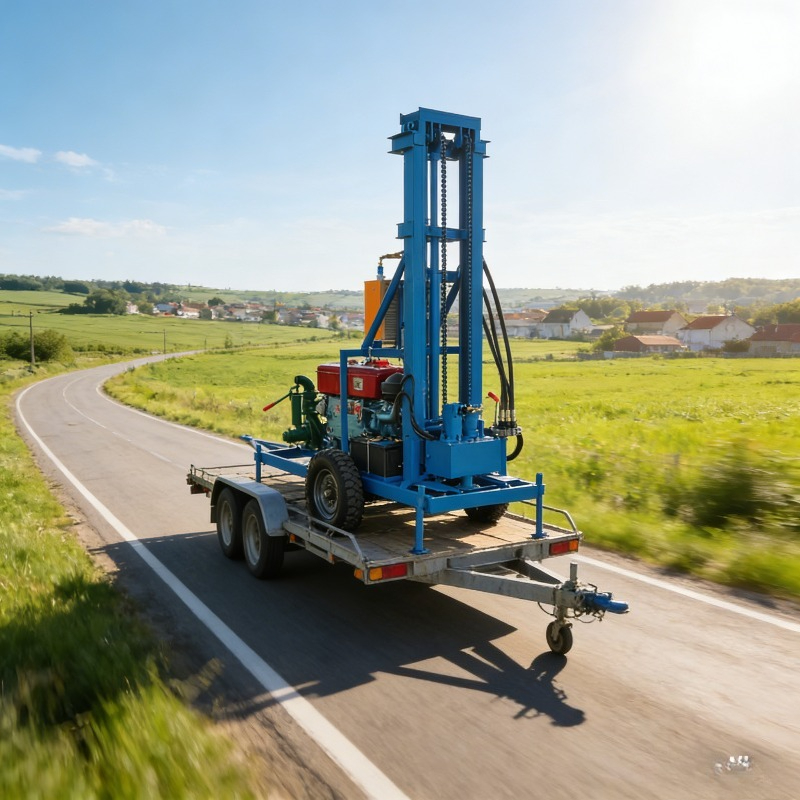 Industrial Grade Small Blue Di - مراجعة Heavy Equipment Drilling Rig وسعره
