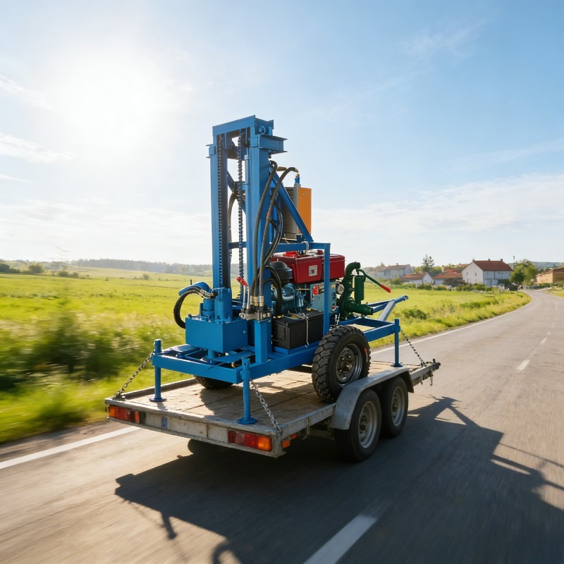 Industrial Grade Small Blue Di - مراجعة Heavy Equipment Drilling Rig وسعره