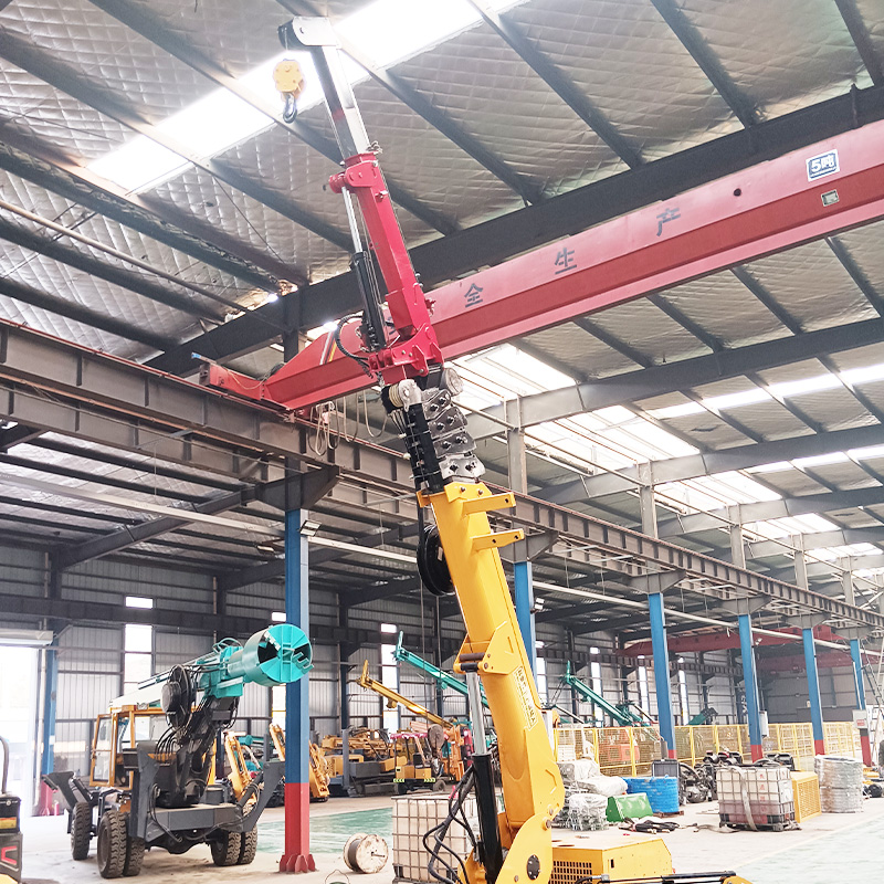 Customized 5Ton Rubber-Tracked - مراجعة Compact Crawler Boom Lift وسعره