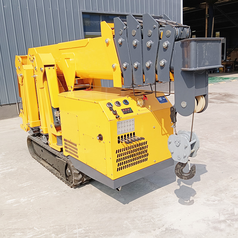 Customized 5Ton Rubber-Tracked - مراجعة Compact Crawler Boom Lift وسعره