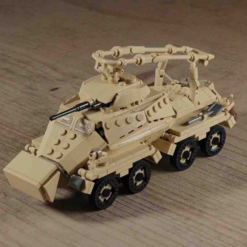 Heavy Armored Car Model MOC Bu - مراجعة Heavy Equipment Armor وسعره