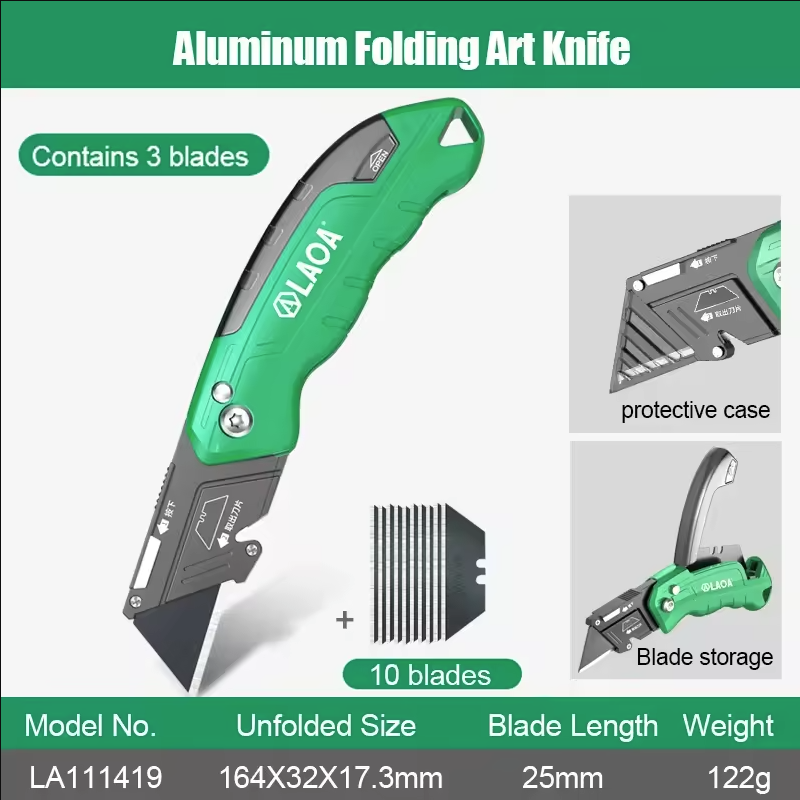 LAOA Heavy Duty Folding cuttin - مراجعة Heavy Equipment Blade وسعره