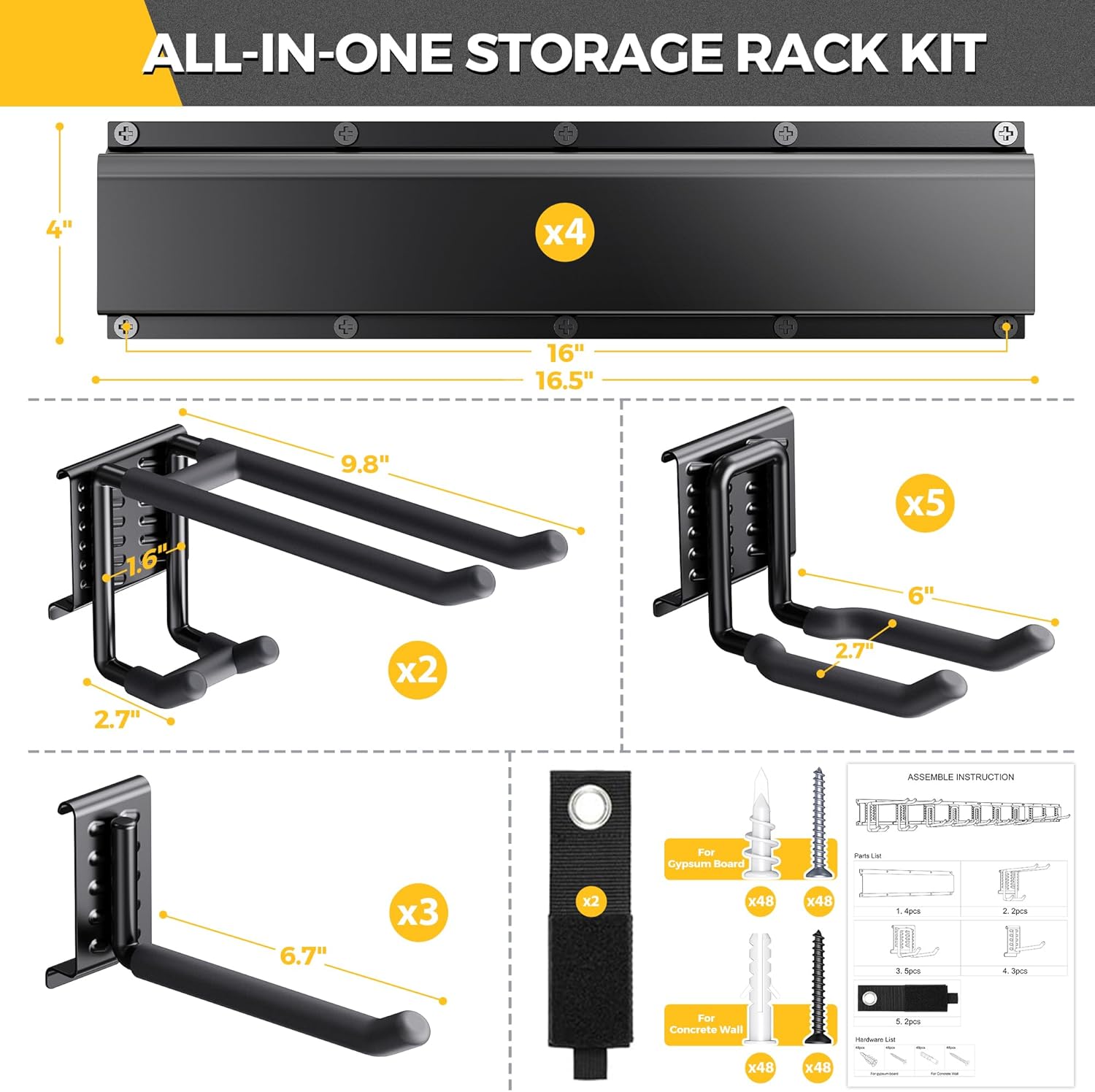 720lbs Garage Tool Organizer W - مراجعة Heavy Equipment Storage وسعره