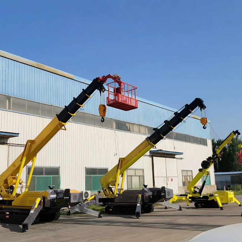 Hot Selling Crawler Spider Cra - مراجعة Compact Crawler Boom Lift وسعره