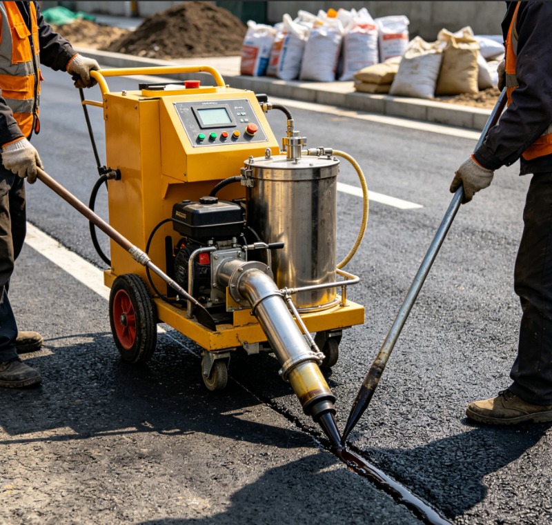 350L Towed Asphalt Crack Seali - مراجعة Road Crack Sealing Machine وسعره