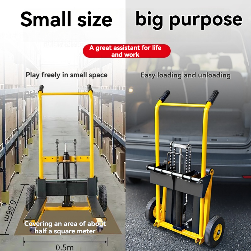 Manual Hydraulic Stacker Hand  - مراجعة Hand Pallet Truck وسعره