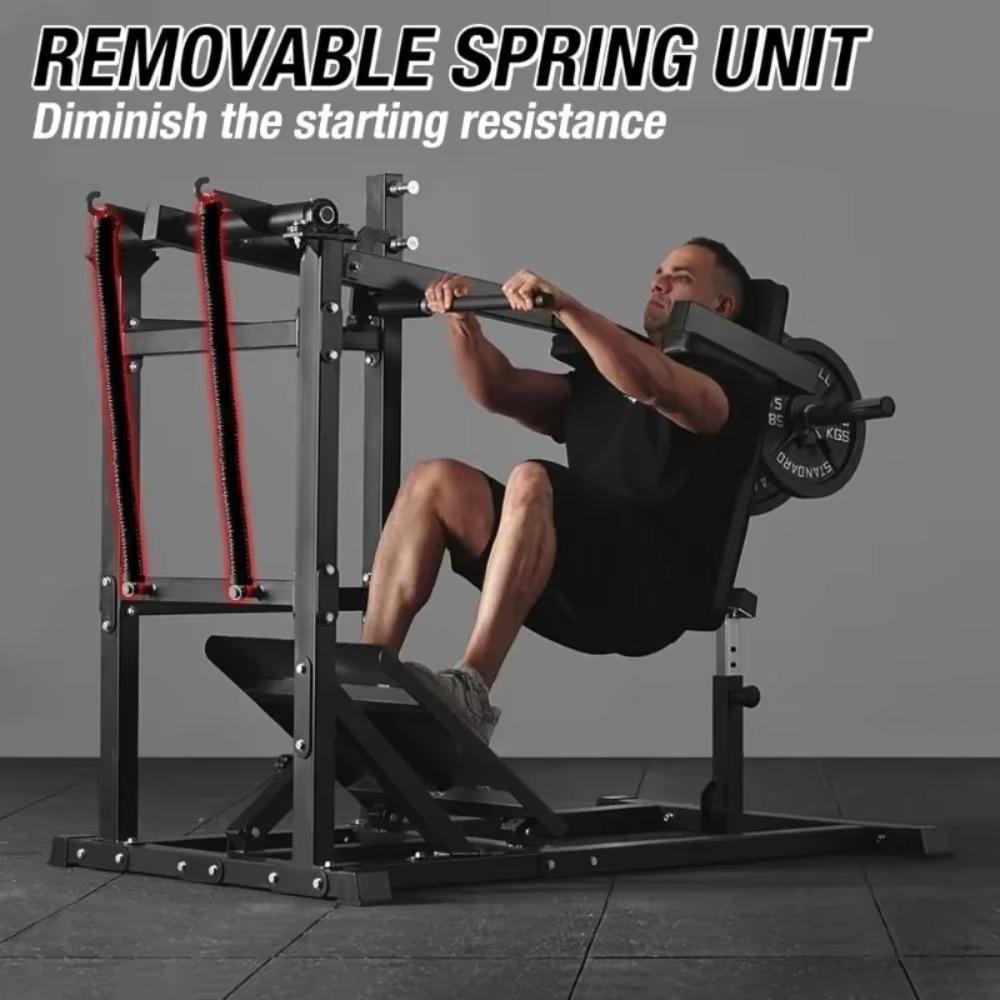 Heavy Duty Pendulum Squat Mach - مراجعة Heavy Equipment Gym وسعره