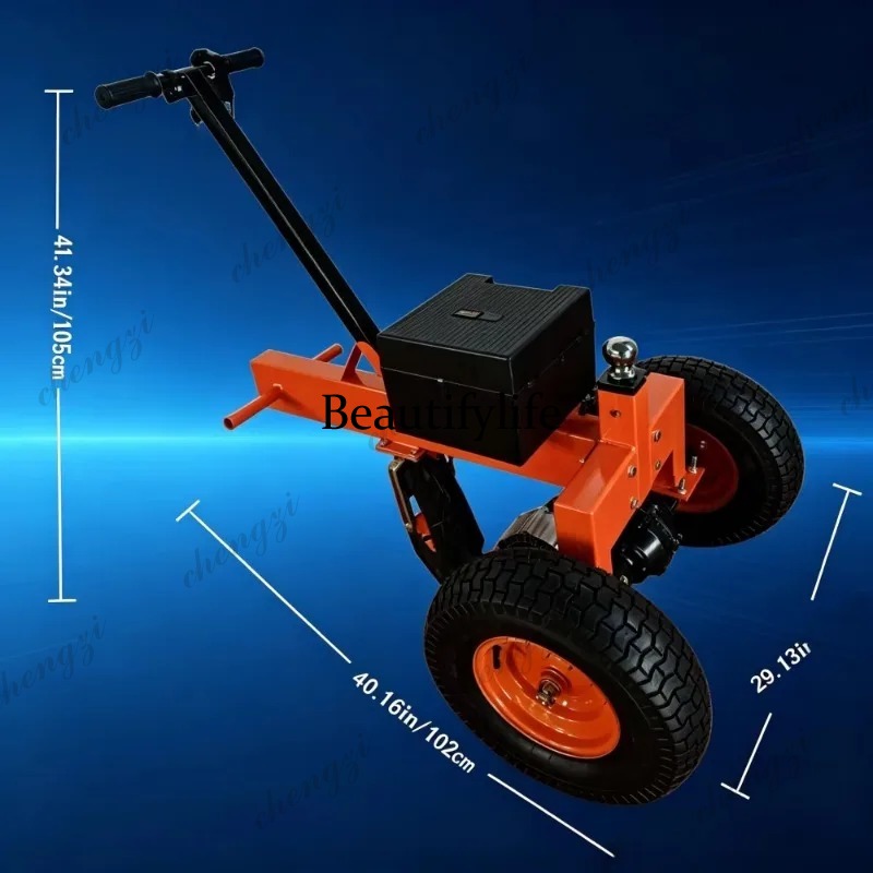 M81 Electric Towing Tractor RV - مراجعة Heavy Equipment Transporter وسعره