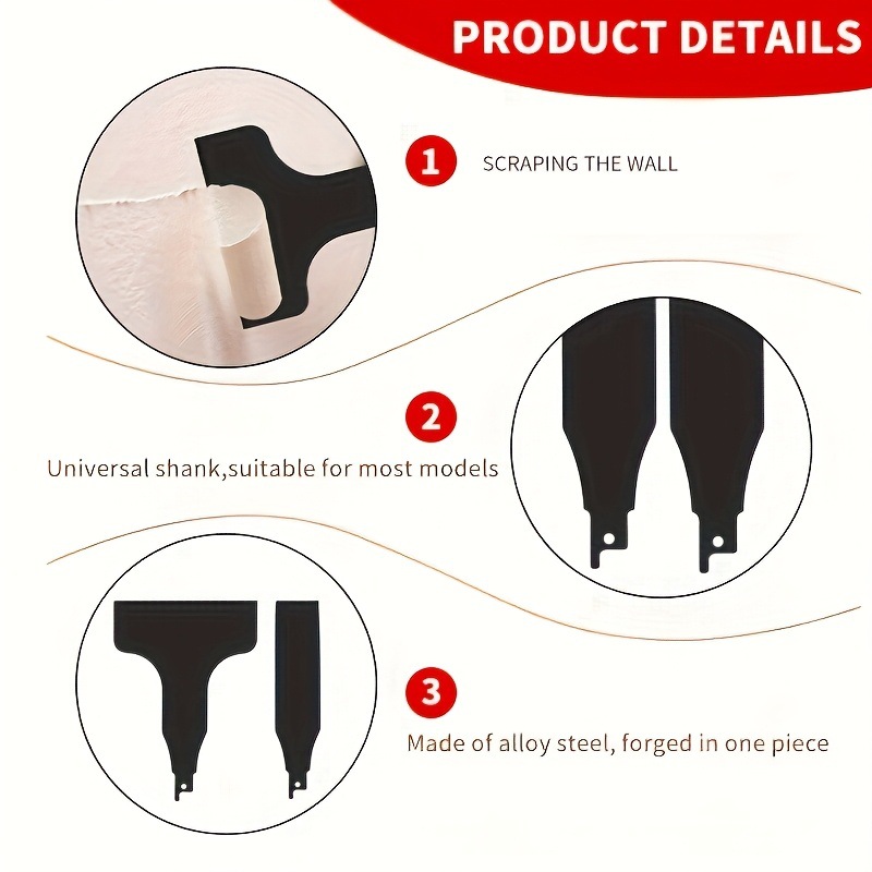 4-Piece Heavy-Duty Scraper and - مراجعة Heavy Equipment Blade وسعره