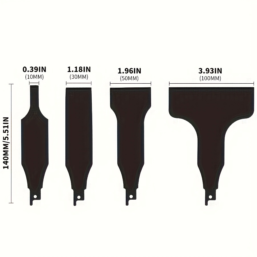 4-Piece Heavy-Duty Scraper and - مراجعة Heavy Equipment Blade وسعره