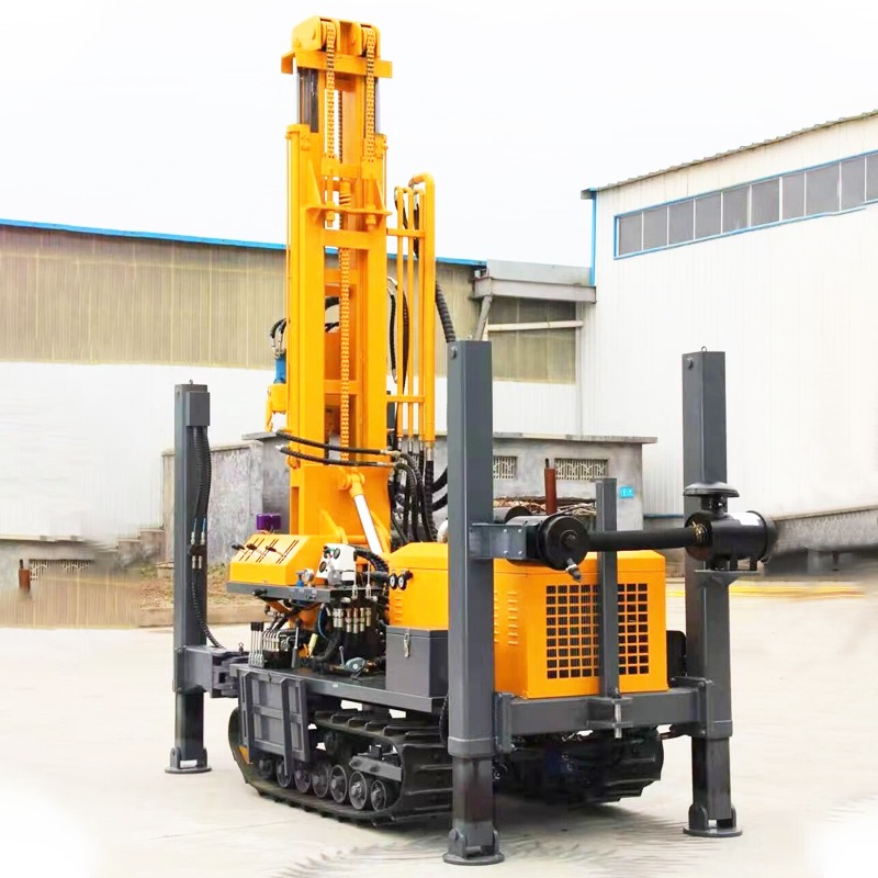 Heavy Duty Crawler Water Well  - مراجعة Heavy Equipment Drilling Rig وسعره