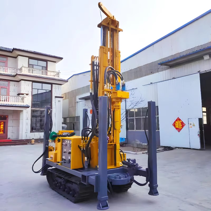 Heavy Duty Crawler Water Well  - مراجعة Heavy Equipment Drilling Rig وسعره