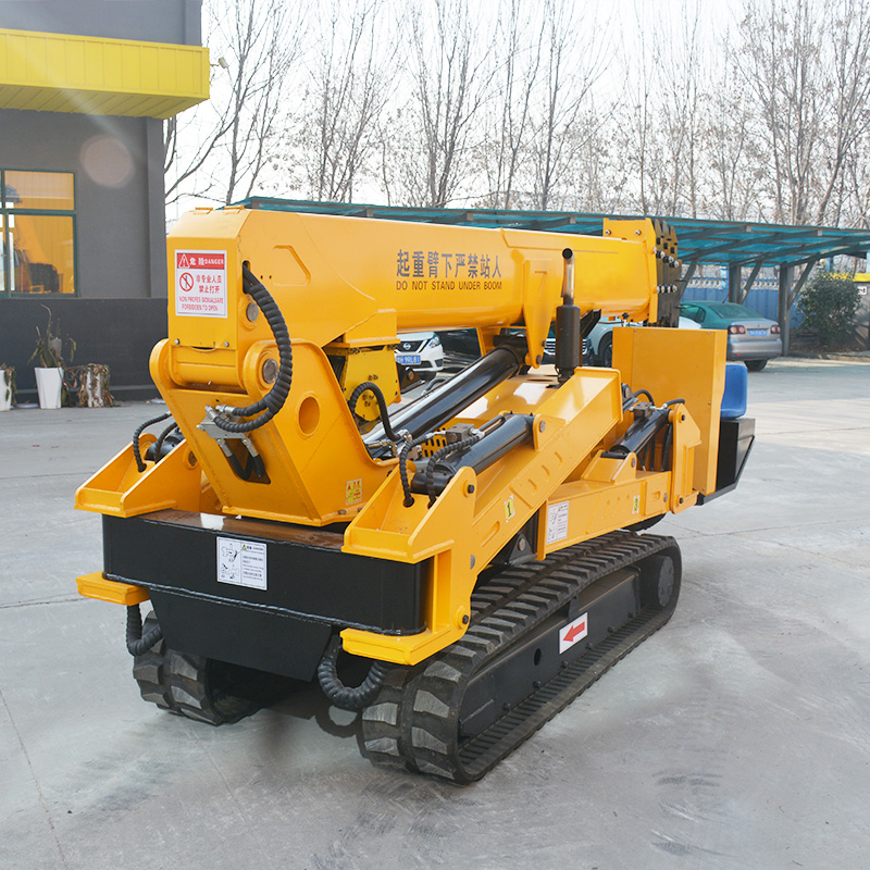 Mini Spider Crane Hydraulic Mi - مراجعة Compact Crawler Boom Lift وسعره