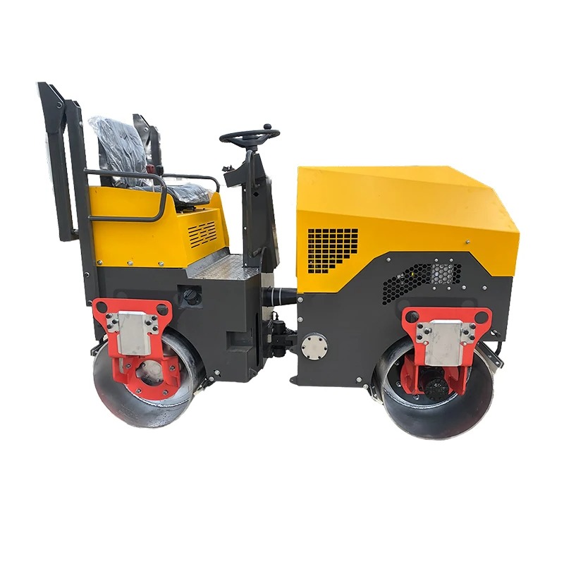 Double Drum Vibratory Road Rol - مراجعة Heavy Equipment Rollers وسعره