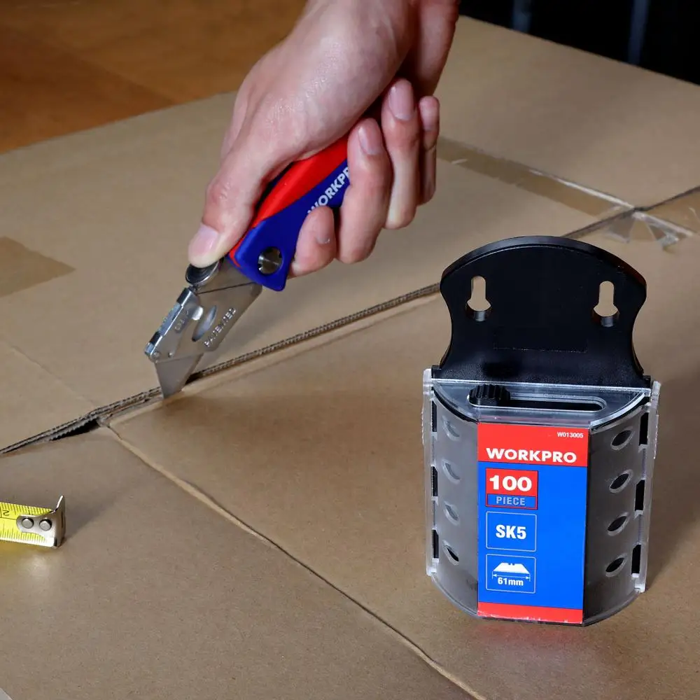 WORKPRO Utility Knife Blades O - مراجعة Heavy Equipment Blade وسعره