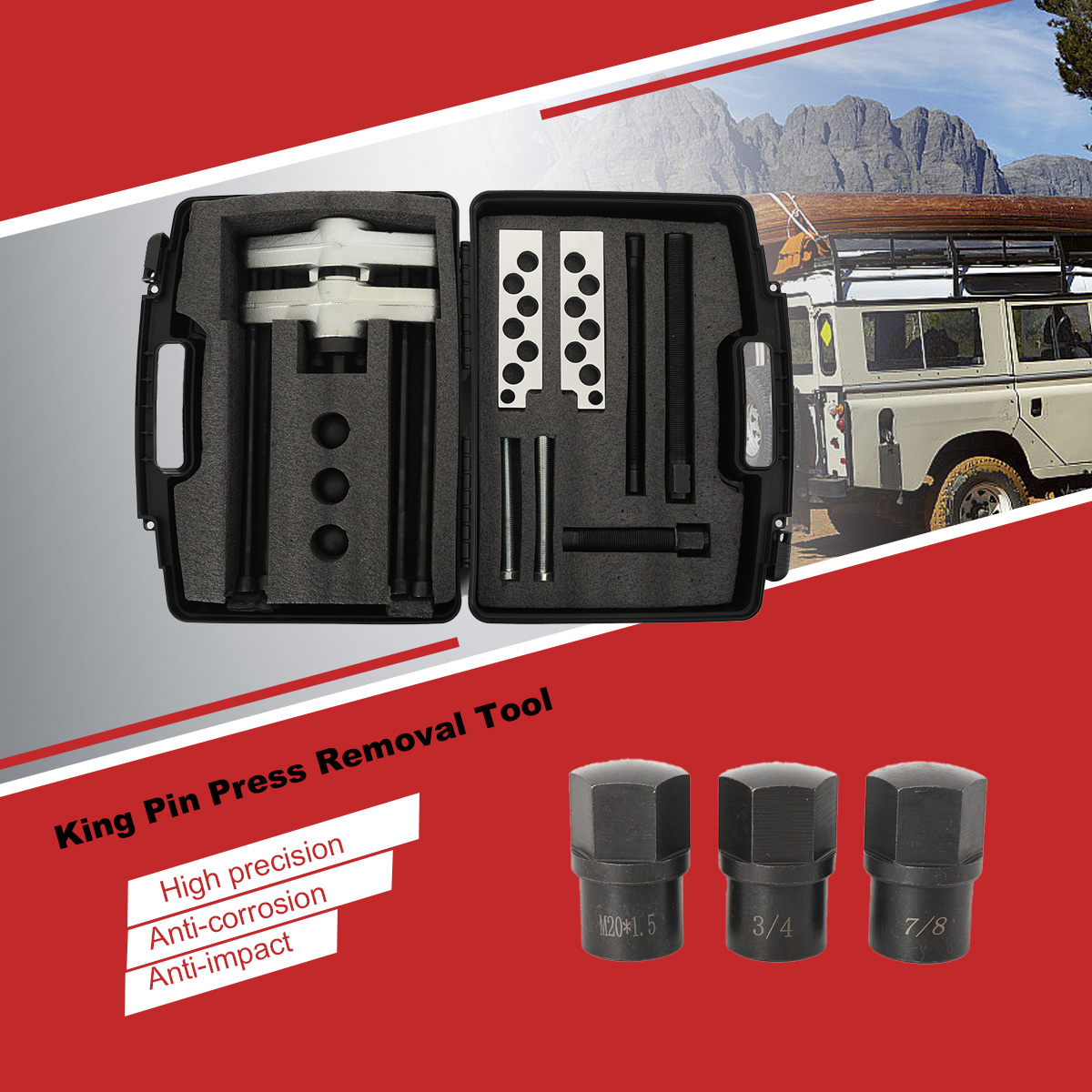 King Pin Press for Medium and  - مراجعة Heavy Equipment Transporter وسعره