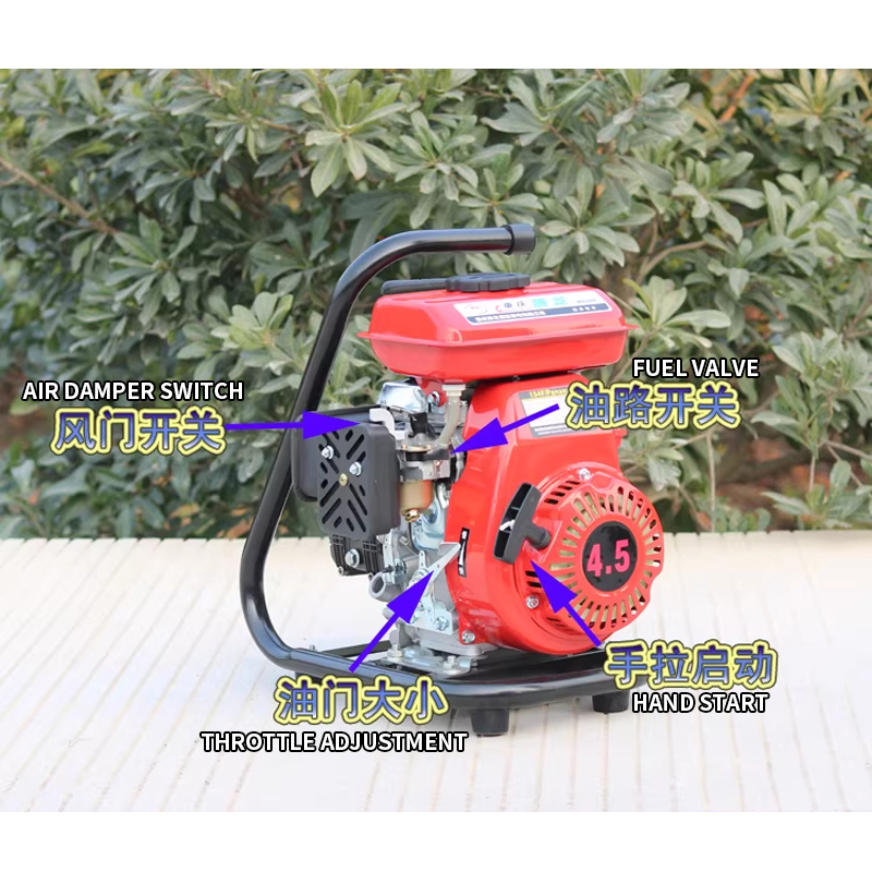 Heavy-Duty 4-Stroke Sprayer |  - مراجعة Heavy Equipment Paint وسعره