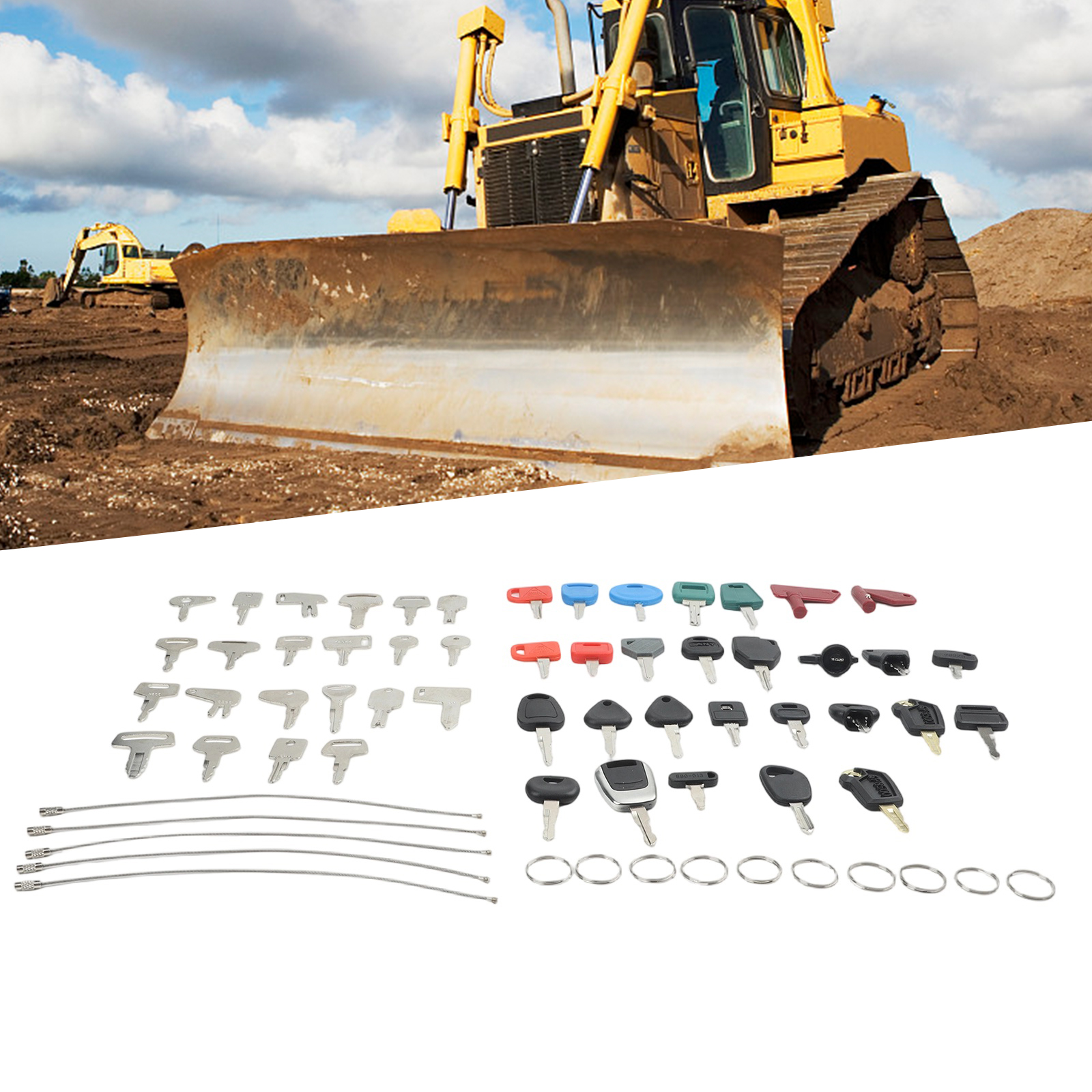 50 Heavy Equipment Keys Master - مراجعة Heavy Equipment Keys Master Set وسعره