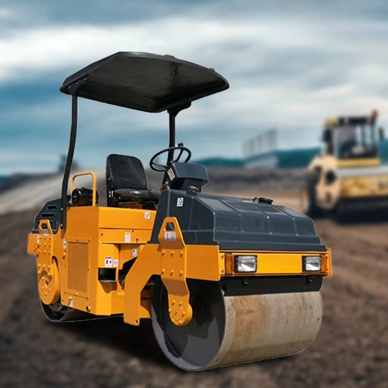 Road Roller 2-8Ton Smooth Whee - مراجعة Heavy Equipment Rollers وسعره