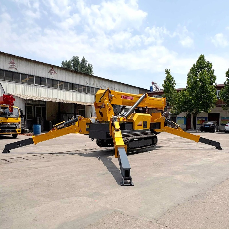 8 Ton 10 Ton 12 Ton Mini Spide - مراجعة Compact Crawler Boom Lift وسعره
