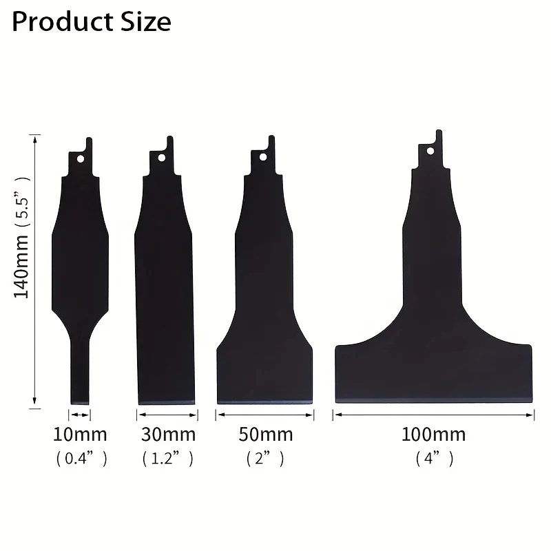 4PC Heavy Duty Reciprocating S - مراجعة Heavy Equipment Blade وسعره