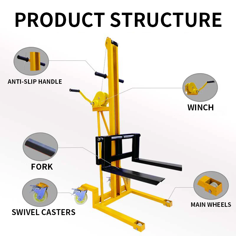 Manual Pallet Jack, Portable H - مراجعة Hand Pallet Truck وسعره