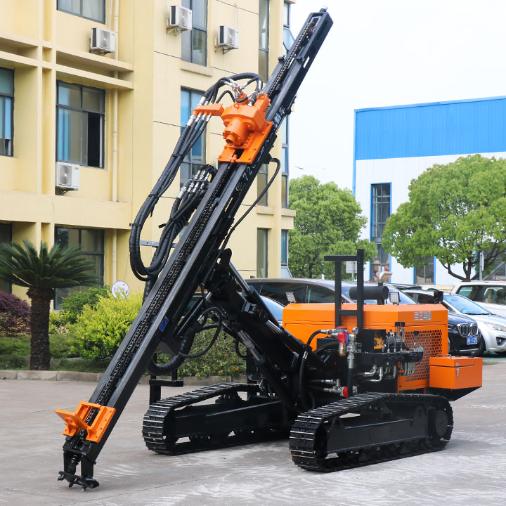 Heavy Duty Hydraulic Crawler D - مراجعة Heavy Equipment Drilling Rig وسعره