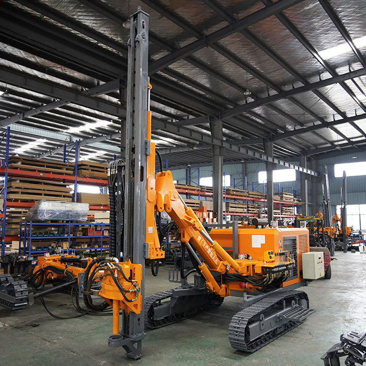 Heavy Duty Hydraulic Crawler D - مراجعة Heavy Equipment Drilling Rig وسعره