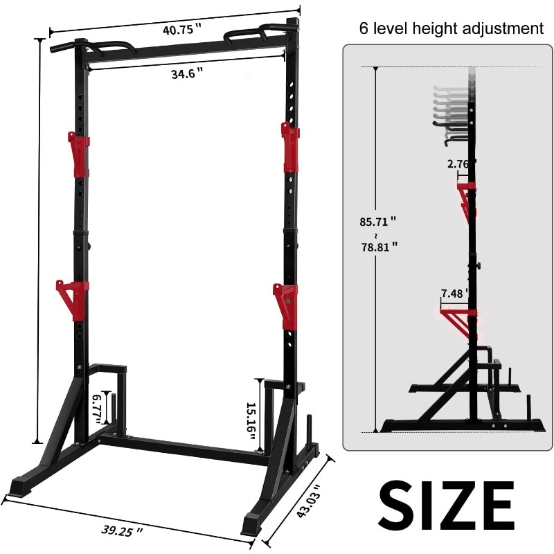 CANPA Multifunction Power Rack - مراجعة Heavy Equipment Gym وسعره