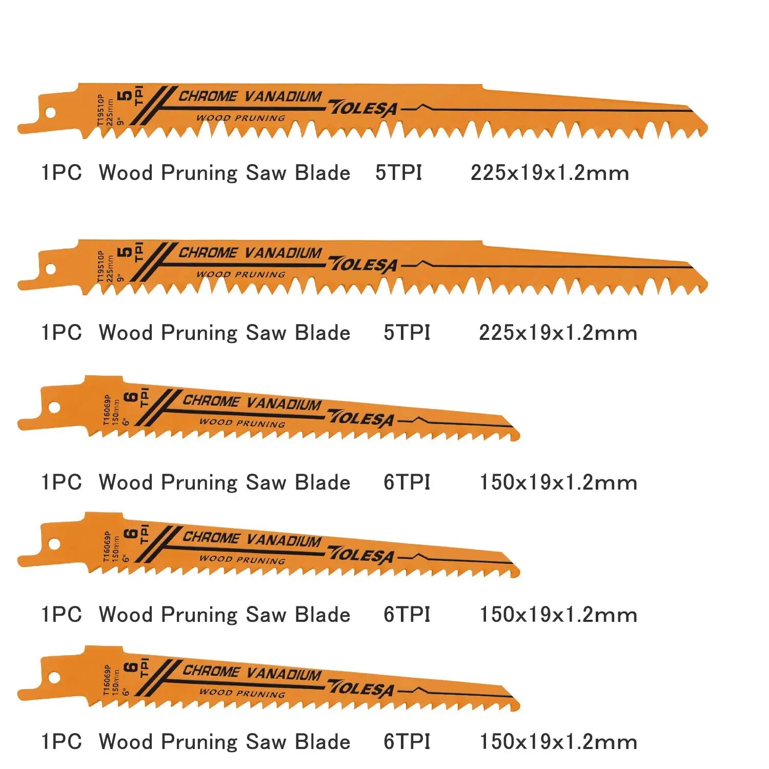 TOLESA 10PCS Reciprocating Bi- - مراجعة Heavy Equipment Blade وسعره