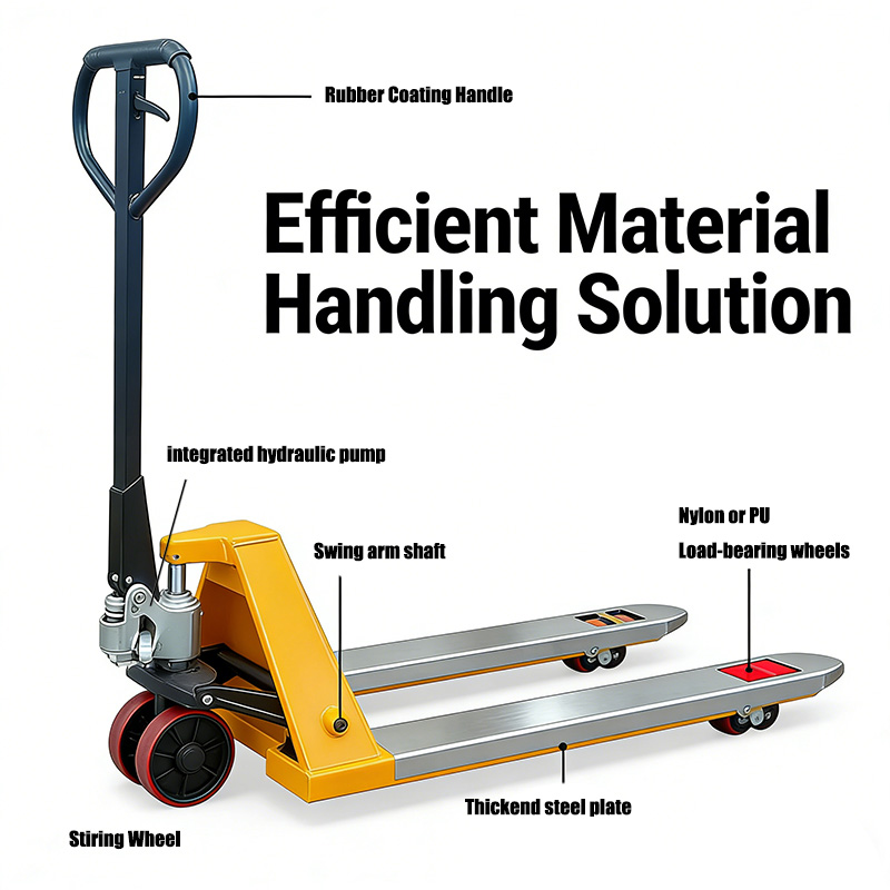 Hand 1500kg Hydraulic Manual P - مراجعة Hand Pallet Truck وسعره