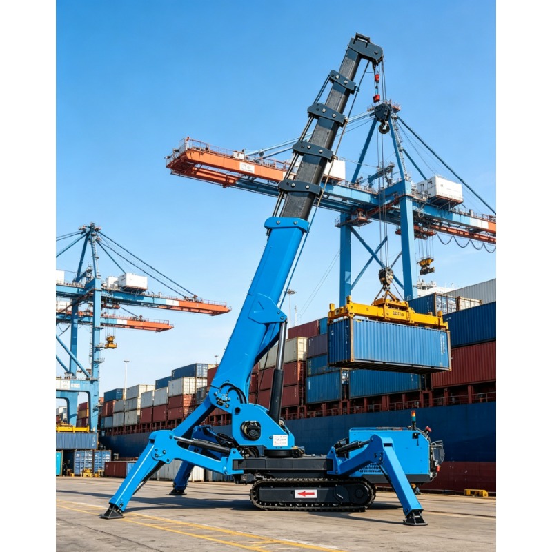 Electric Spider Crane Crawler  - مراجعة Compact Crawler Boom Lift وسعره