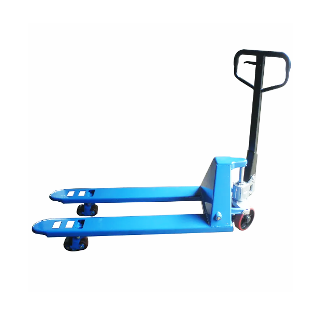 Nylon Wheel AC Hand Pallet Tru - مراجعة Hand Pallet Truck وسعره