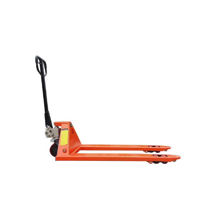 Nylon Wheel AC Hand Pallet Tru - مراجعة Hand Pallet Truck وسعره