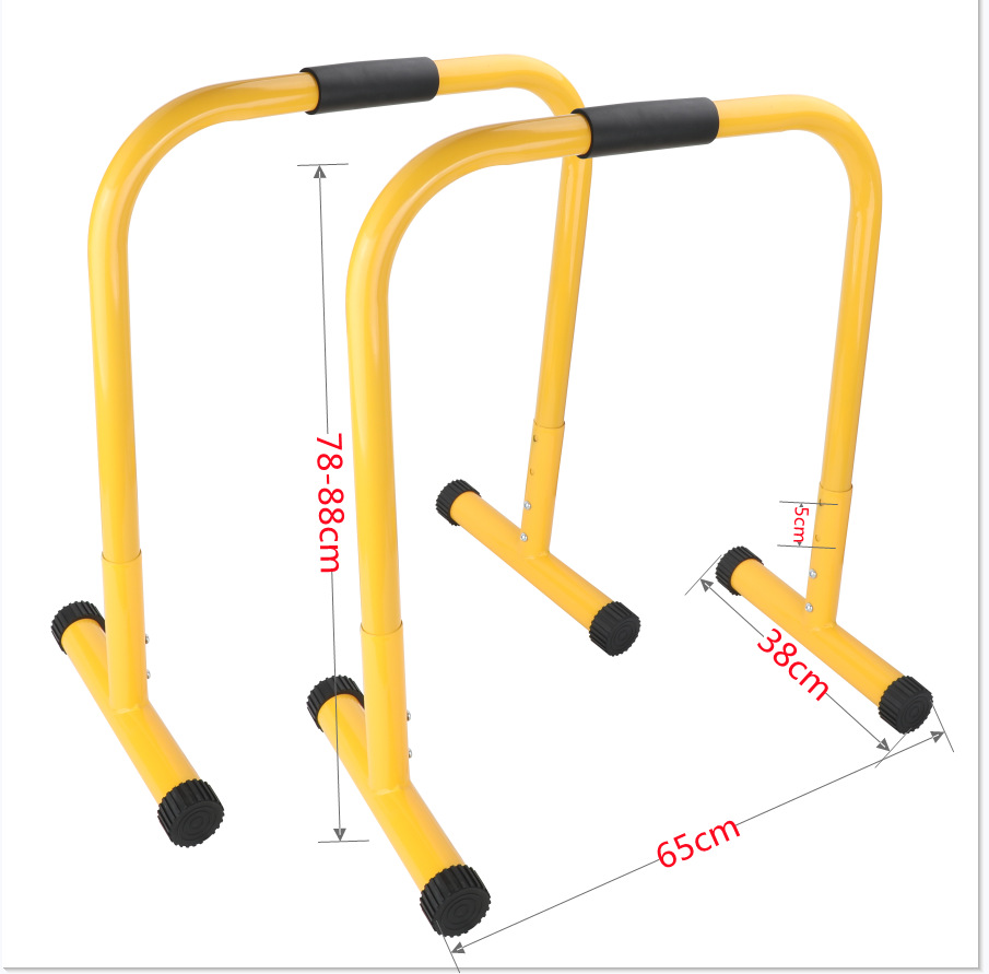 Steel Parallel Bar, 65x38x78cm - مراجعة Heavy Equipment Gym وسعره