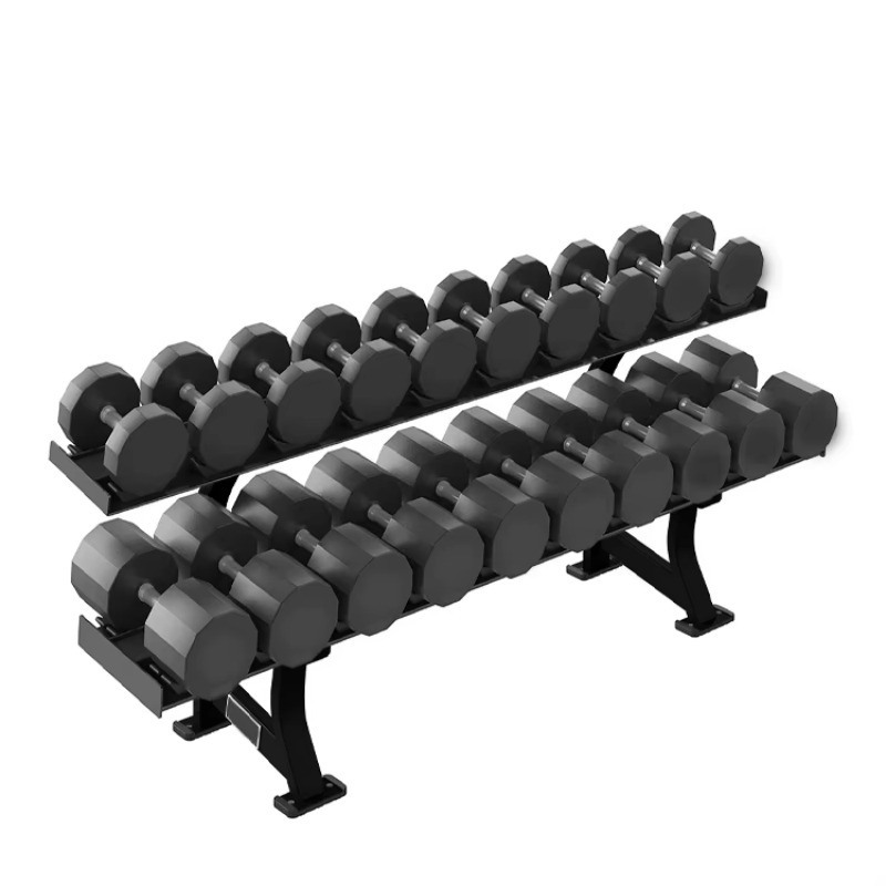 2-Tier 10 Pairs Dumbbell Stora - مراجعة Heavy Equipment Storage وسعره