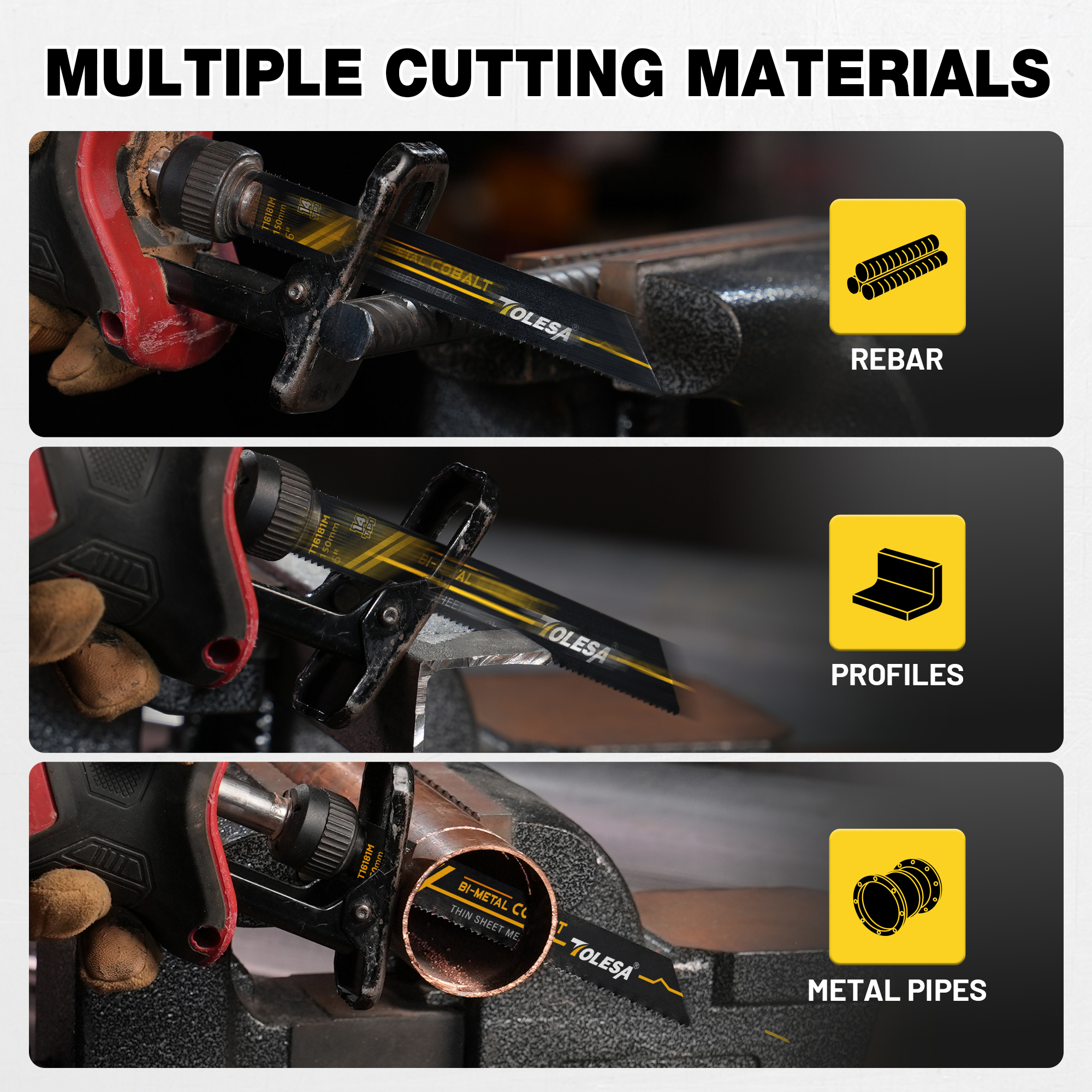 TOLESA Heavy Metal Cutting Rec - مراجعة Heavy Equipment Blade وسعره