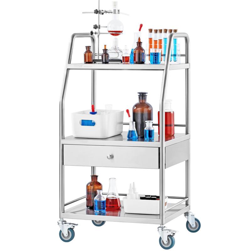 Medical Trolley 23.6x15.7x33.4 - مراجعة Heavy Equipment Storage وسعره