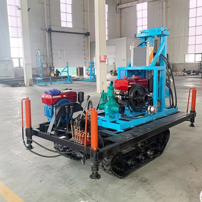 Heavy Duty Crawler Water Well  - مراجعة Heavy Equipment Drilling Rig وسعره