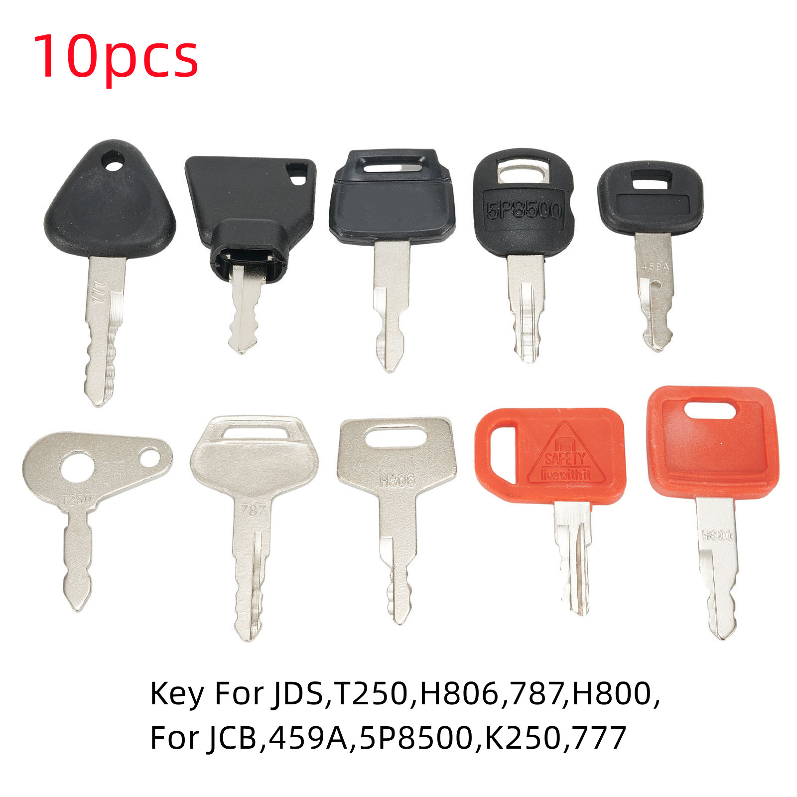 10 KEY SET Master Key Ignition - مراجعة Heavy Equipment Keys Master Set وسعره
