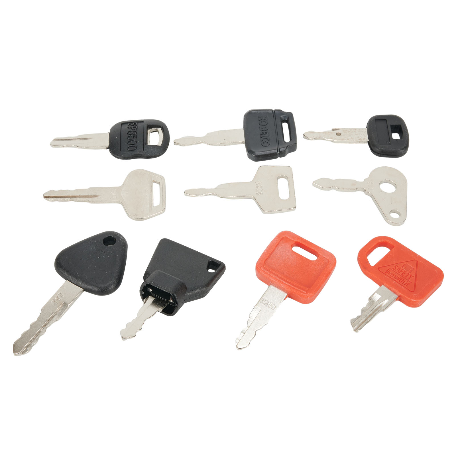 10 KEY SET Master Key Ignition - مراجعة Heavy Equipment Keys Master Set وسعره