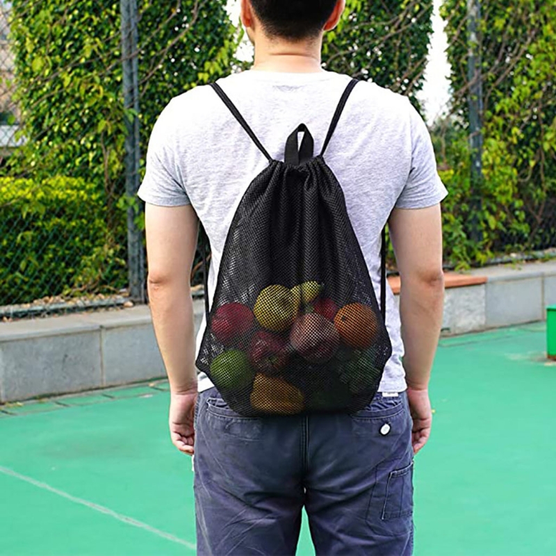 Heavy Duty Mesh Drawstring Bac - مراجعة Heavy Equipment Storage وسعره